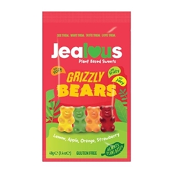 Jealous Sweets Impulse Bags Grizzly Bears 40g (10 Pack)