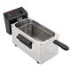 Caterlite Light Duty Single Tank Single Basket Countertop Electric Fryer 2kW