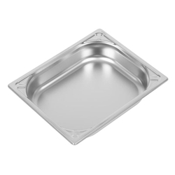 Vogue Heavy Duty Stainless Steel 1/2 Gastronorm Tray 65mm
