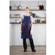 Southside Cotton Canvas Bib Apron Navy