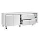 Polar U-Series Double Door and 4 Drawer Counter Fridge 476Ltr