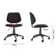 Bolero Office Chair Black