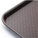 Olympia Kristallon Small Polypropylene Fast Food Tray Brown 345mm