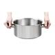 Matfer Bourgeat Excellence Stainless Steel Casserole Pan 24cm