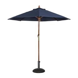 Bolero Round Parasol 2.5m Diameter Navy Blue