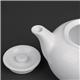 Olympia Whiteware Teapots 426ml (4 pack)