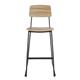 Bolero Beaufort Wooden Interior High Stools (2 Pack)