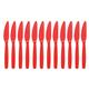 Olympia Kristallon Polypropylene Knives Red (12 Pack)