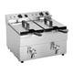 Buffalo Twin Tank Induction Fryer 2x3kW