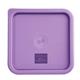 Hygiplas Square Food Storage Container Lid Purple Medium