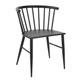 Bolero Harrowdene Black Spindle Chairs (2 pack)