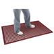 Jantex Rubber Grease Resistant Anti Fatigue Mat Red 1500 x 900mm