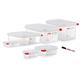 Araven Polypropylene 1/3 Gastronorm Food Container 6Ltr (4 pack)