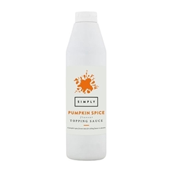 Simply Pumpkin Spice Topping Sauce 1kg