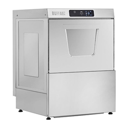 Buffalo Digital Undercounter Dishwasher with Drain Pump 500mm Basket 2.9kW Single Phase
