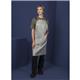 Southside Linen Blend Bib Apron Grey