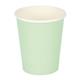 Fiesta Recyclable Coffee Cups Single Wall Turquoise 225ml / 8oz (50 Pack)