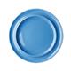 Olympia Heritage Raised Rim Plates Blue 253mm (4 pack)