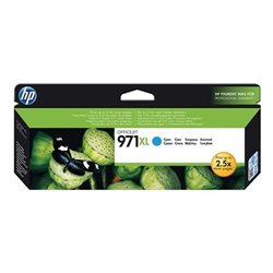 HP 971XL Cyan Standard Capacity Ink Cartridge 87ml - CN626A