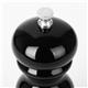 Olympia Salt Or Pepper Grinder Black Hevea Wood 125mm