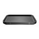 Olympia Kristallon Polypropylene Rectangular Non-Slip Tray Black 458mm