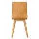 Fameg Wooden Flow Bentwood Beech Side Chairs (2 Pack)