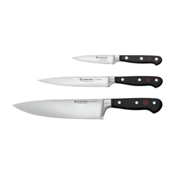 Wüsthof Classic Knife Set (Chef's, Utility, Paring) (3 Pack)