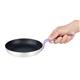 Hygiplas Aluminium Non-Stick Teflon Platinum Plus Frying Pan with Purple Handle 20cm