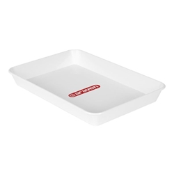 Araven Deep Food Tray 2.5Ltr White