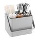Olympia Galvanised Table Tidy Grey