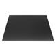 Bolero Matte Black Square Outdoor Table Top 700mm