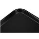 Cambro EpicTread Fibreglass Rectangular Non-Slip Tray Black 350mm