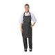 CaterBase Bib Aprons Polycotton Black (2 pack)