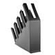 Olympia Kristallon Cup Holder 4-Slots Polypropylene Black