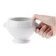 Olympia Whiteware Lion Head Soup Bowls 475ml/16.5oz (6 pack)