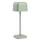 Olympia Lucca Table Lamp Squared Dome Sage 200mm