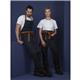 Southside Bistro Apron Denim-Blue With Tan Ties