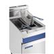 Blue Seal Twin Tank Twin Basket Free Standing Natural Gas Fryer GT46