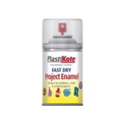 PlastiKote Fast Dry Enamel Aerosol Clear 100ml