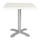 Bolero Square Table Top White 700mm