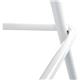 Bolero Scandi High Stools White (2 pack)