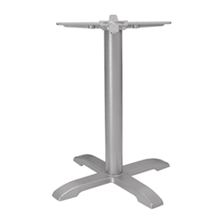 Bolero Cast Iron Table Base Grey