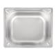 Vogue Heavy Duty Stainless Steel 1/2 Gastronorm Tray 150mm