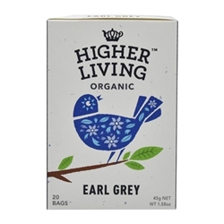 Higher Living Earl Grey Organic Teabags (80 pack)