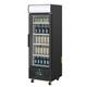 Polar G-Series Upright Display Fridge 218Ltr Black