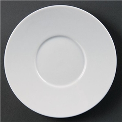 Olympia Whiteware Elegant Saucers 148mm (12 pack)