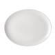 Utopia Pure White Oval Plates 300mm (18 pack)