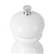 Olympia Salt Or Pepper Grinder White Hevea Wood 125mm