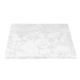 Bolero Square Marble Effect Tabletop White 600mm
