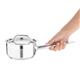 CaterBase Stainless Steel Saucepan With Lid 16cm